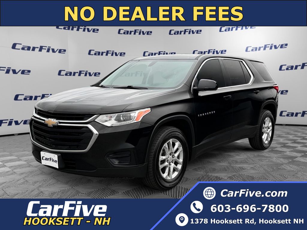 Mosaic Black Metallic 2018 Chevrolet Traverse LS AWD SUV / Crossover Four-Wheel Drive 9-Speed Automatic