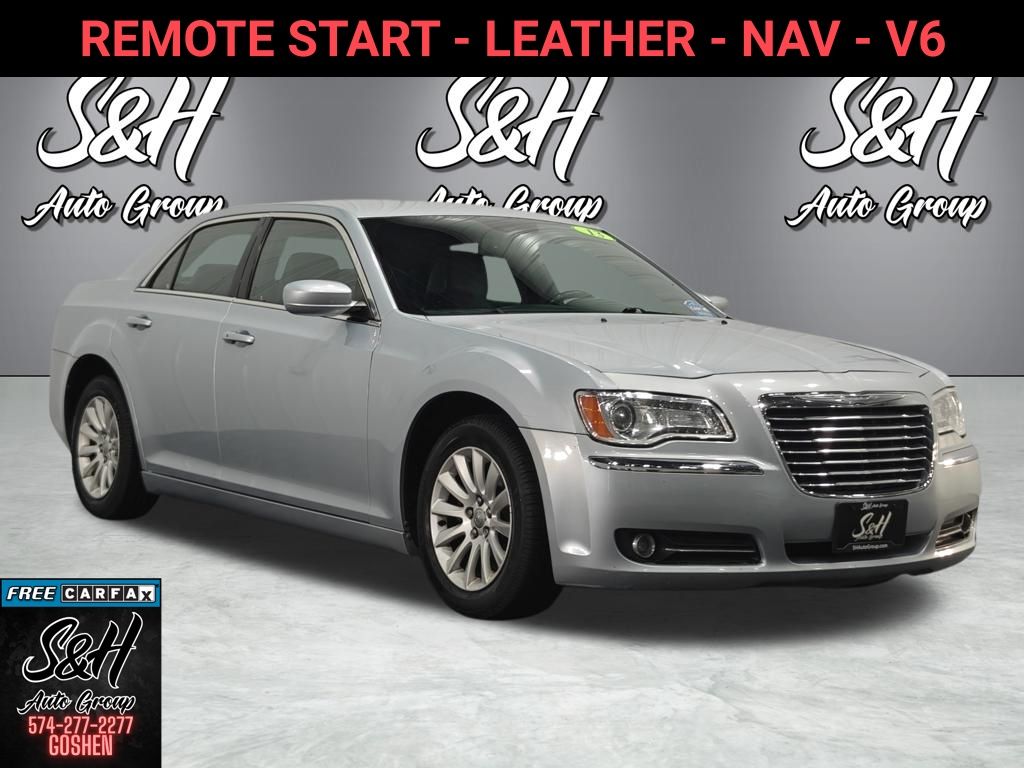 Glacier Blue Pearl Coat 2013 Chrysler 300 RWD Sedan Rear-Wheel Drive 8-Speed Automatic