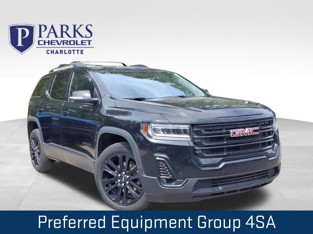 Black (Ebony Twilight Metallic) 2023 GMC Acadia SLT FWD SUV / Crossover Front-Wheel Drive 9-Speed Automatic