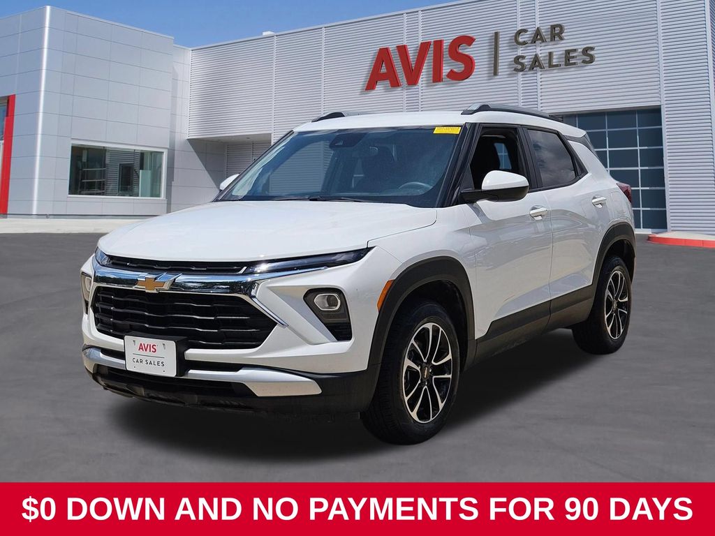 Summit White 2025 Chevrolet Trailblazer SUV / Crossover Four-Wheel Drive 9-Speed Automatic