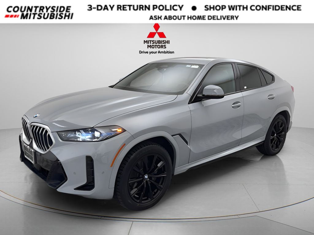 Gray Metallic 2026 BMW X6 SUV / Crossover All-Wheel Drive 8-Speed Automatic