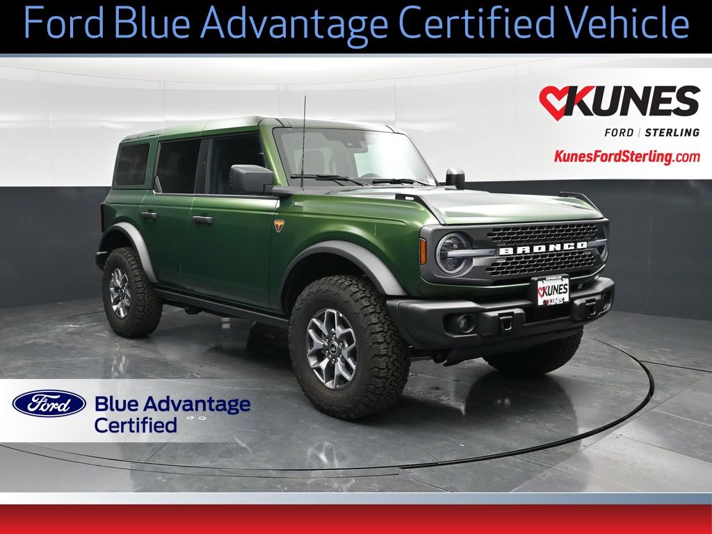 Green Metallic 2025 Ford Bronco Badlands 4-Door 4WD SUV / Crossover Four-Wheel Drive Automatic