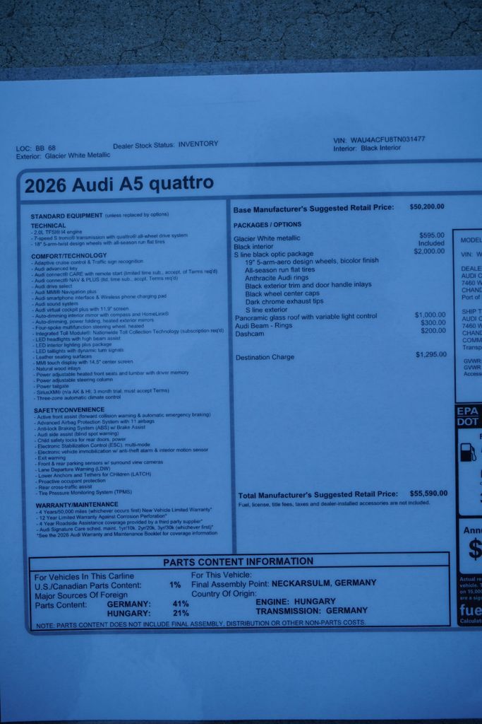 Thumbnail: 2026 Audi A5 - 10