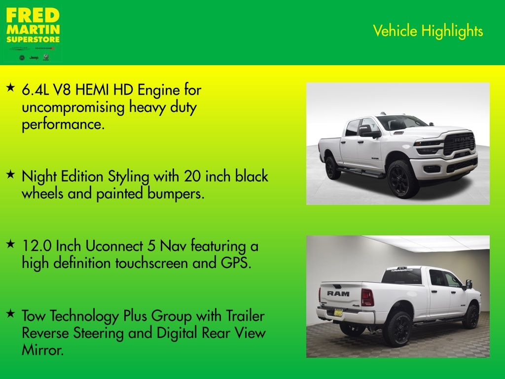 new 2026 Ram 2500 car, priced at $57,767