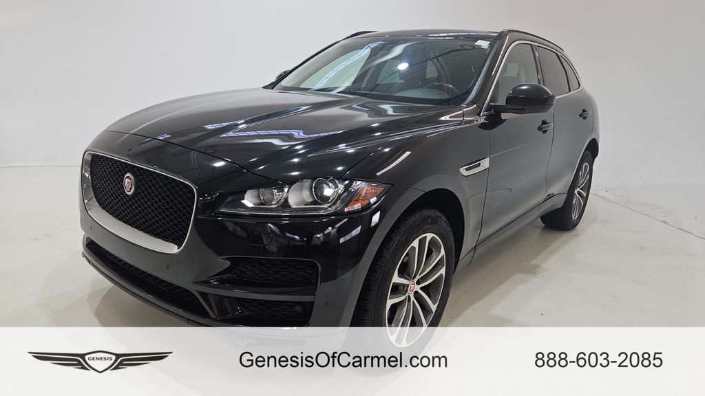 Black 2020 Jaguar F-PACE 25t Premium AWD SUV / Crossover All-Wheel Drive 8-Speed Automatic