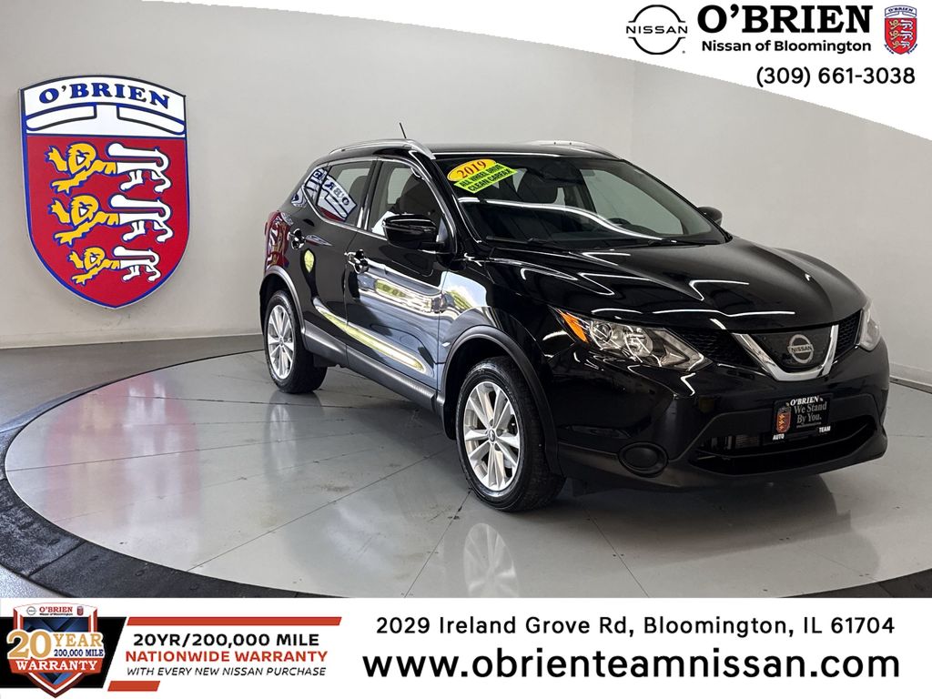 Gray (Magnetic Black Pearl) 2019 Nissan Rogue Sport SUV / Crossover All-Wheel Drive Continuously Variable Transmission