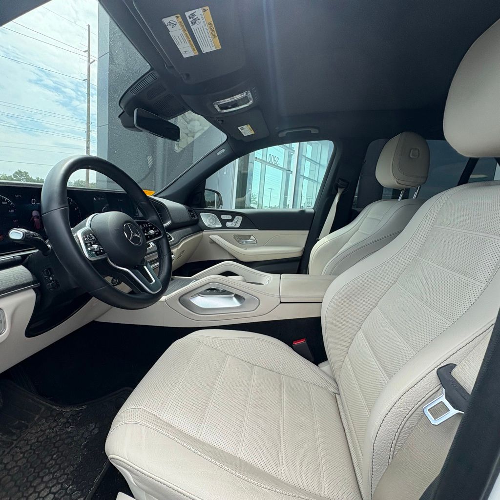 Certified Used 2023 MANUFAKTUR Diamond White Metallic Mercedes-Benz GLE 450 image 11