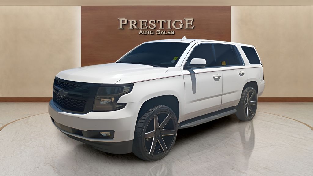 Summit White 2018 Chevrolet Tahoe Police RWD SUV / Crossover 4X2 6-Speed Automatic Overdrive