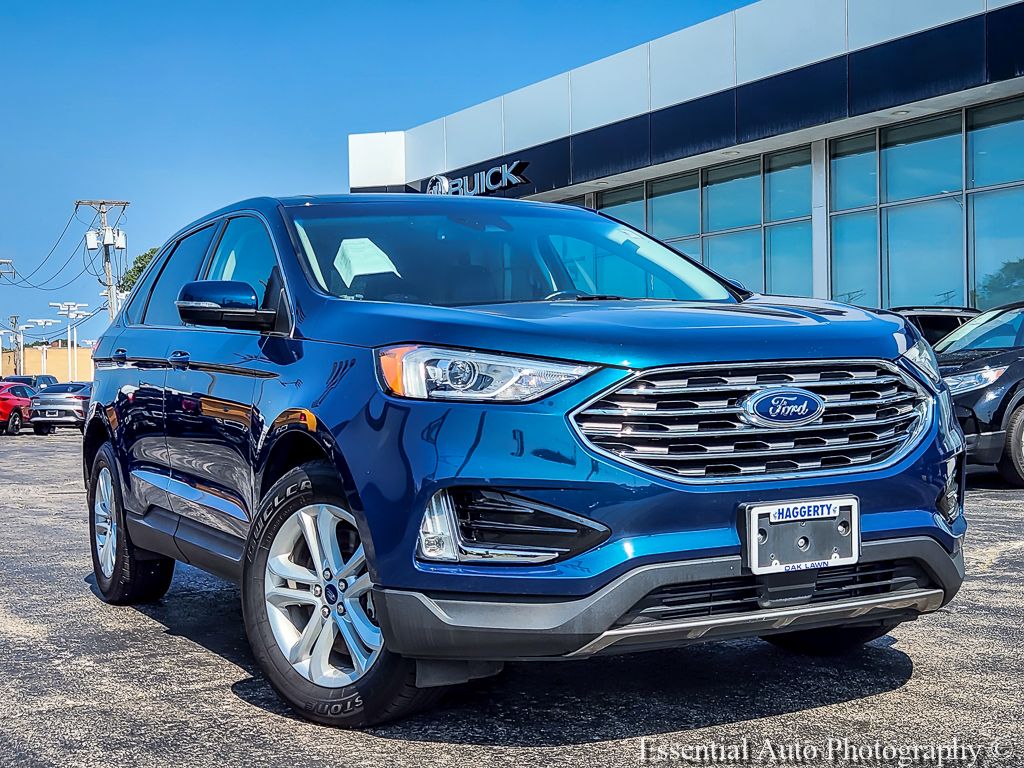 Green Metallic 2020 Ford Edge SUV / Crossover All-Wheel Drive 8-Speed Automatic