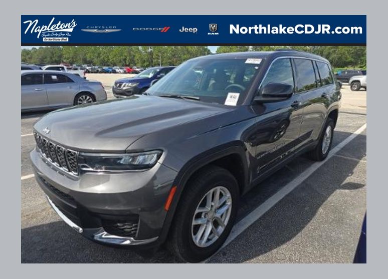 Gray Metallic 2024 Jeep Grand Cherokee L SUV / Crossover Four-Wheel Drive 8-Speed Automatic