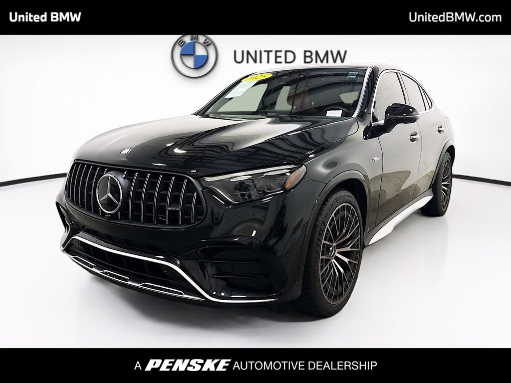 Obsidian Black Metallic 2025 Mercedes-Benz GLC AMG GLC 63 S E Performance 4MATIC SUV / Crossover All-Wheel Drive 9-Speed Automatic