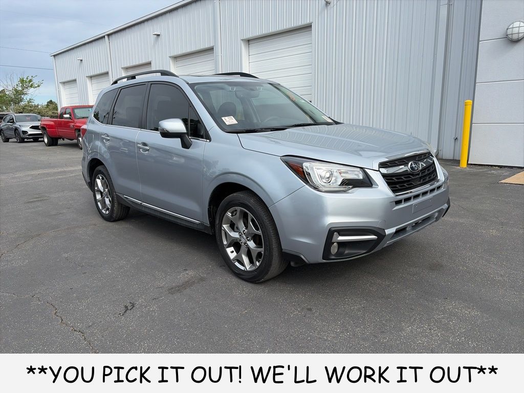 Ice Silver Metallic 2017 Subaru Forester 2.5i Touring SUV / Crossover All-Wheel Drive Continuously Variable Transmission