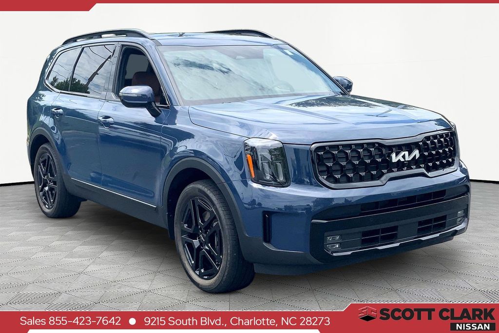 Blue 2024 Kia Telluride SUV / Crossover All-Wheel Drive 8-Speed Automatic