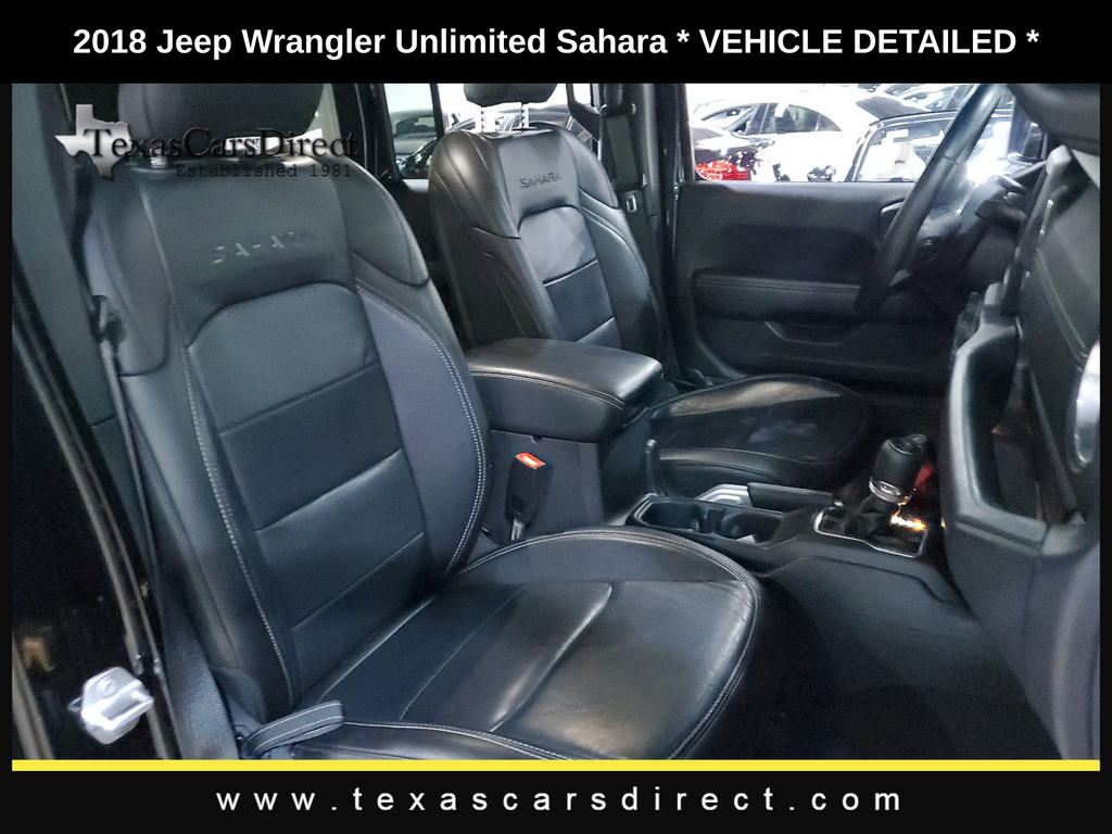 2018 Jeep Wrangler Unlimited Sahara 14