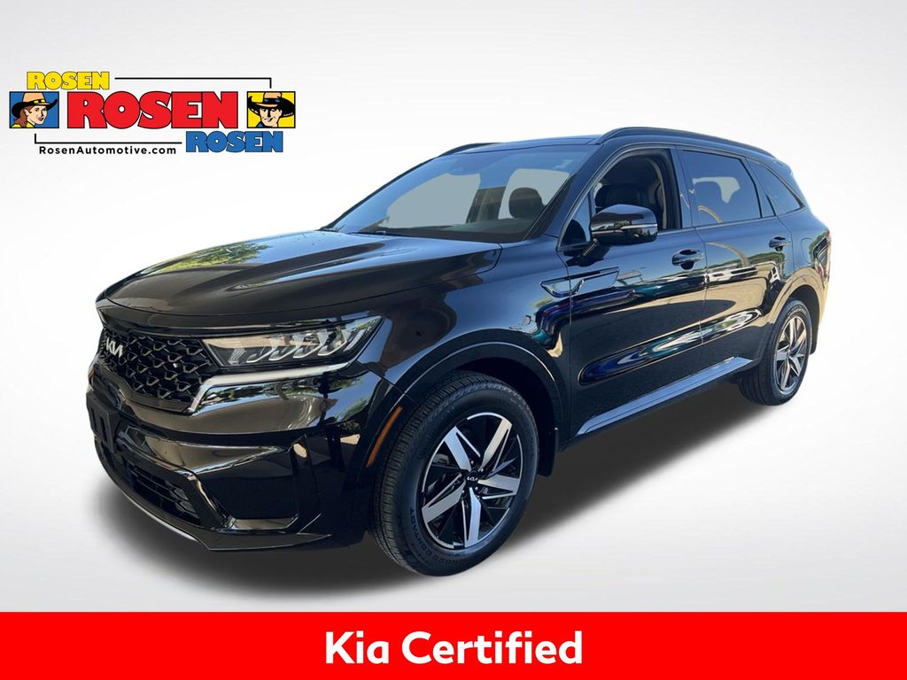 Ebony Black 2023 Kia Sorento SUV / Crossover Front-Wheel Drive 8-Speed Dual Clutch