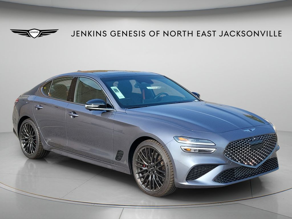 Ceres Blue 2026 Genesis G70 Sedan Rear-Wheel Drive 8-Speed Automatic