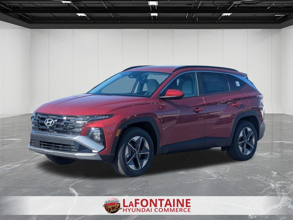Ultimate Red 2026 Hyundai Tucson SUV / Crossover All-Wheel Drive 8-Speed Automatic