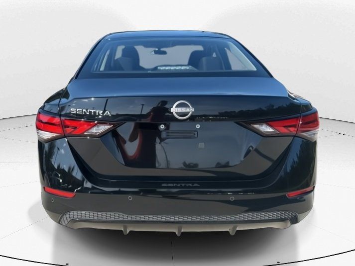 2025 Super Black Nissan Sentra S FWD Sedan