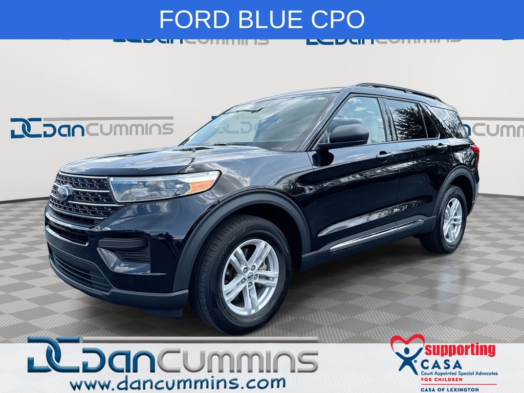Black Metallic 2024 Ford Explorer SUV / Crossover All-Wheel Drive Automatic