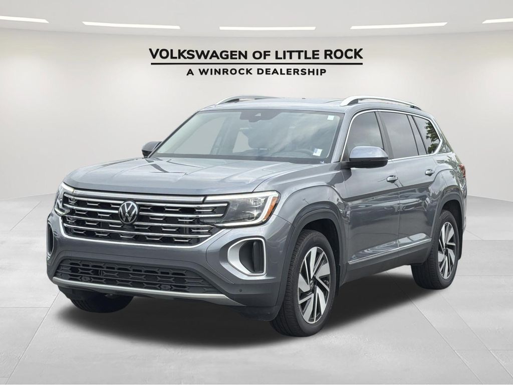 Platinum Gray Metallic 2025 Volkswagen Atlas SUV / Crossover All-Wheel Drive 8-Speed Automatic