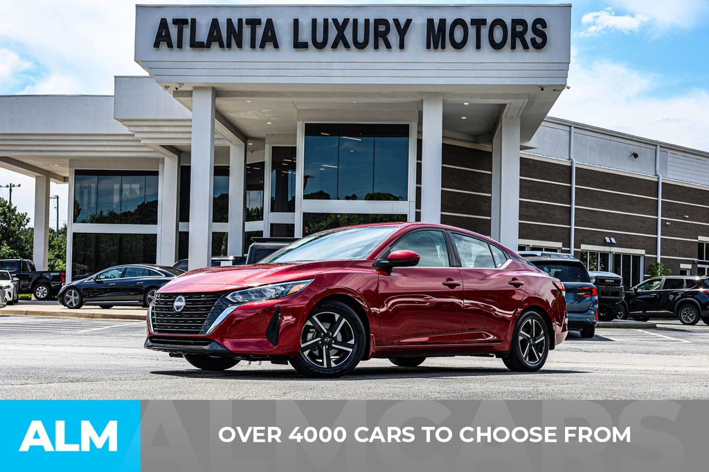 Used 2024 Red Nissan SV image 3