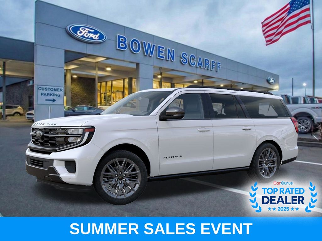 Star White Metallic Tri-Coat 2027 Ford Expedition SUV / Crossover Four-Wheel Drive Automatic
