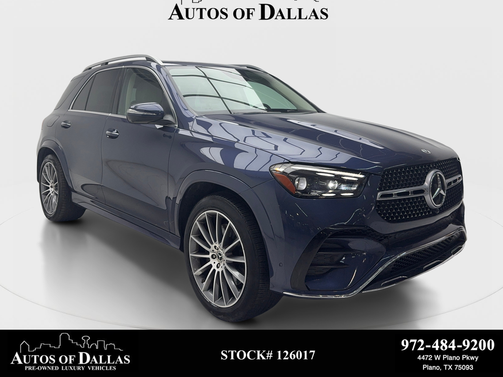 Blue 2024 Mercedes-Benz GLE SUV / Crossover All-Wheel Drive 9-Speed Automatic