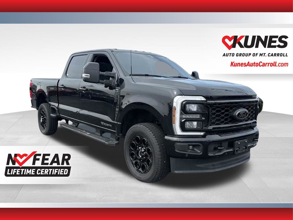 Agate Black Metallic 2025 Ford F-250 Super Duty Pickup Truck Four-Wheel Drive Automatic