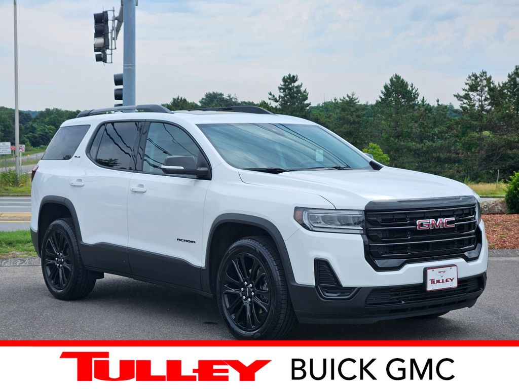 Summit White 2023 GMC Acadia SUV / Crossover Four-Wheel Drive 9-Speed Automatic