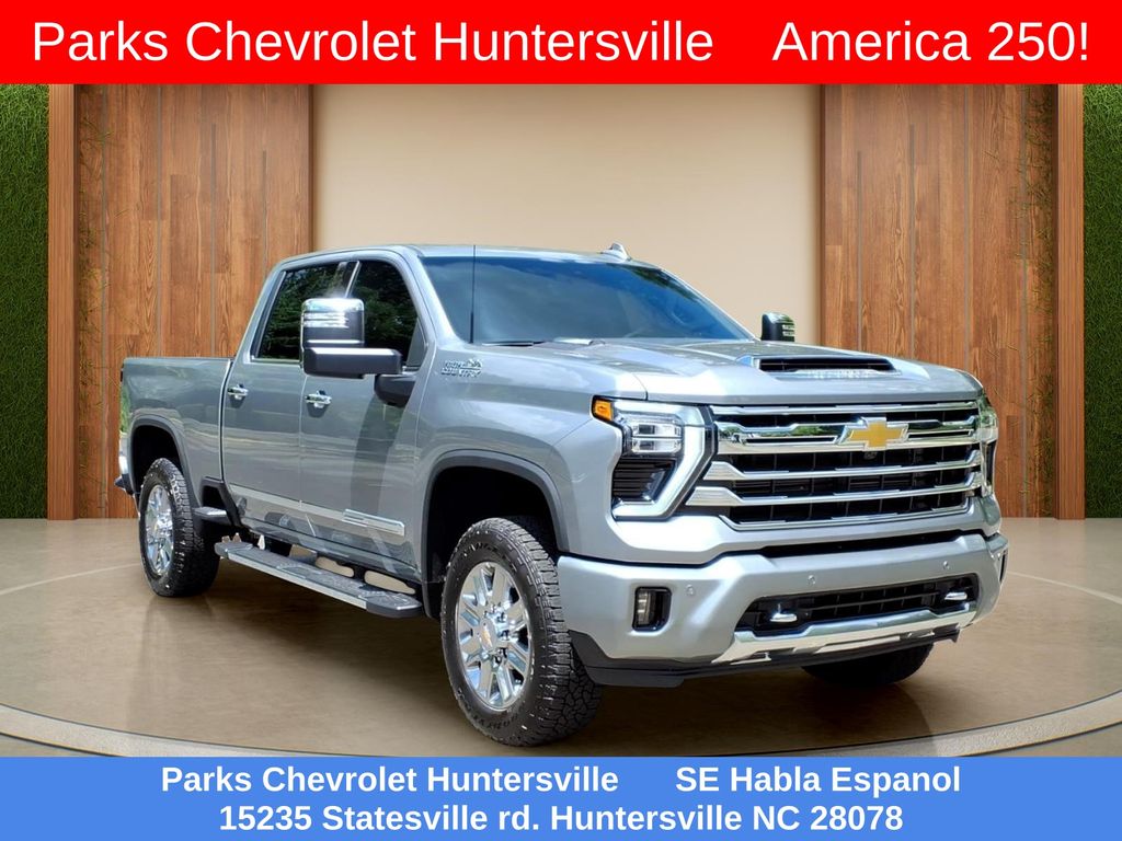 Sterling Gray Metallic 2026 Chevrolet Silverado 2500HD Pickup Truck Four-Wheel Drive 10-Speed Automatic