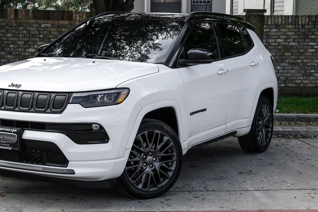 used 2022 Jeep Compass car, priced at $24,000