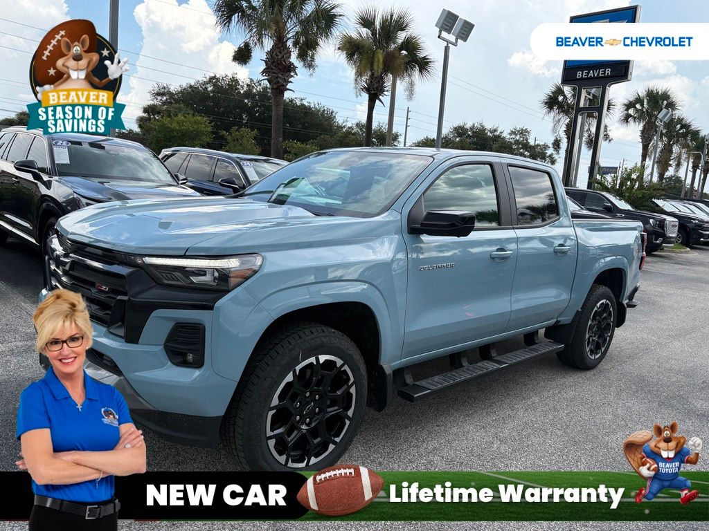 Snowdrift Metallic 2026 Chevrolet Colorado Pickup Truck Four-Wheel Drive 8-Speed Automatic