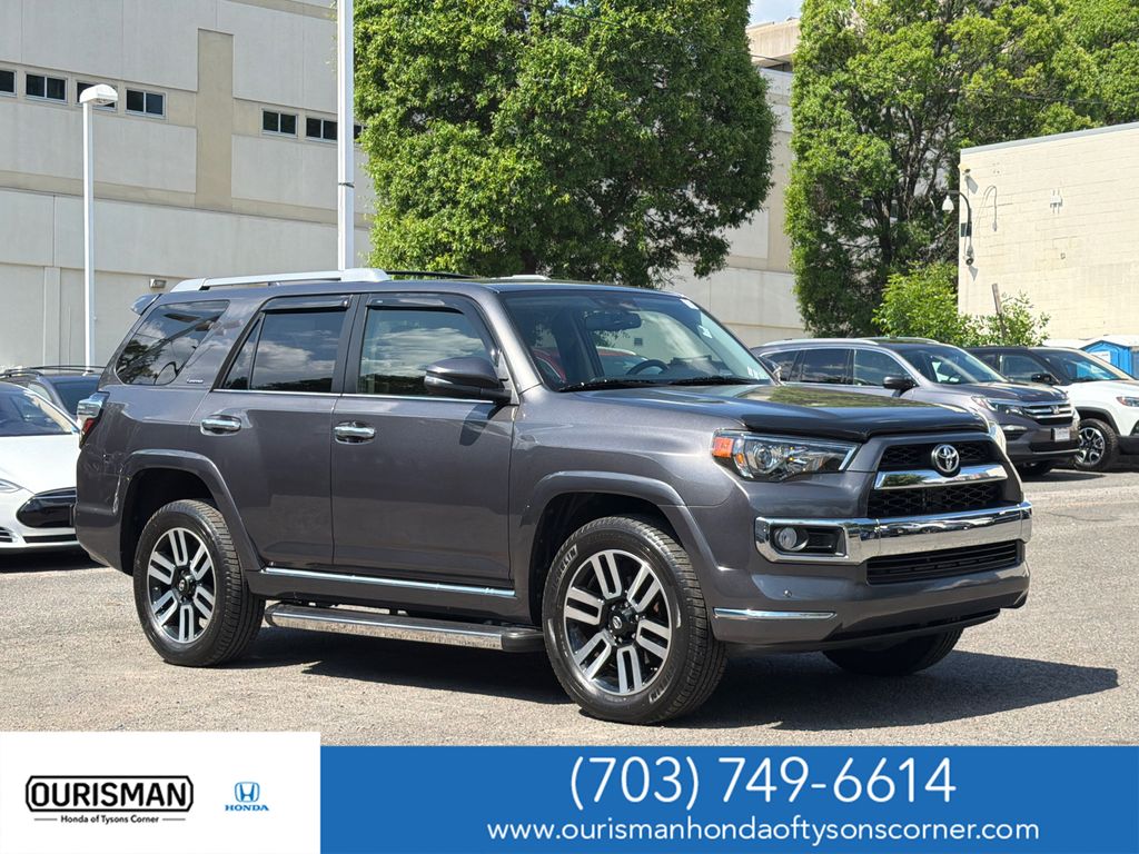 Magnetic Gray Metallic 2018 Toyota 4Runner Limited AWD SUV / Crossover All-Wheel Drive 5-Speed Automatic Overdrive