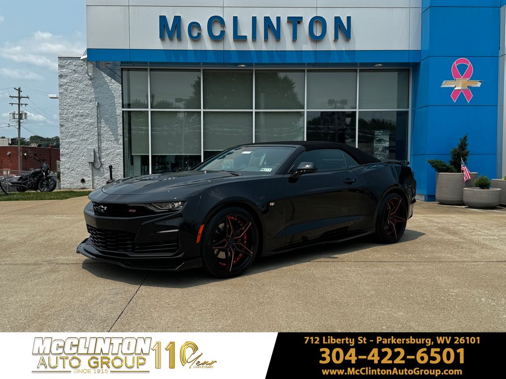 Black 2023 Chevrolet Camaro Convertible Rear-Wheel Drive Automatic