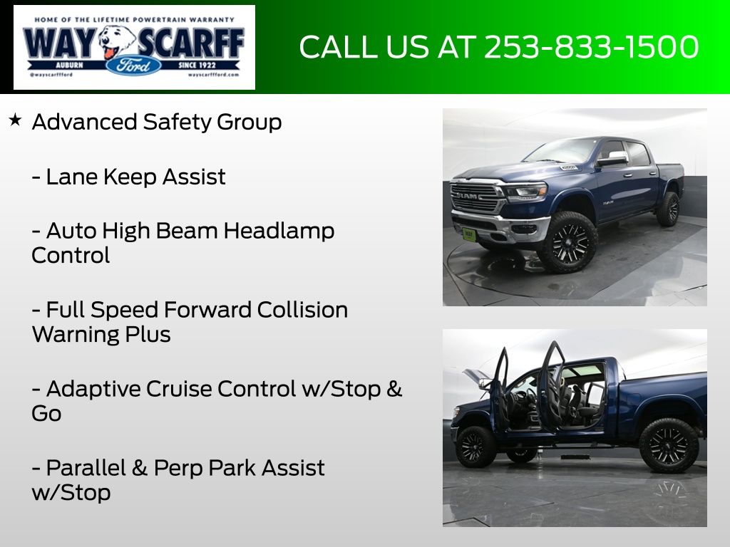 2019 Ram 1500 Laramie Crew Cab 4x4 5'7" Box