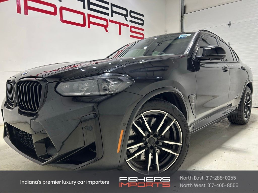 Black Sapphire Metallic 2022 BMW X4 M AWD SUV / Crossover All-Wheel Drive 8-Speed Automatic