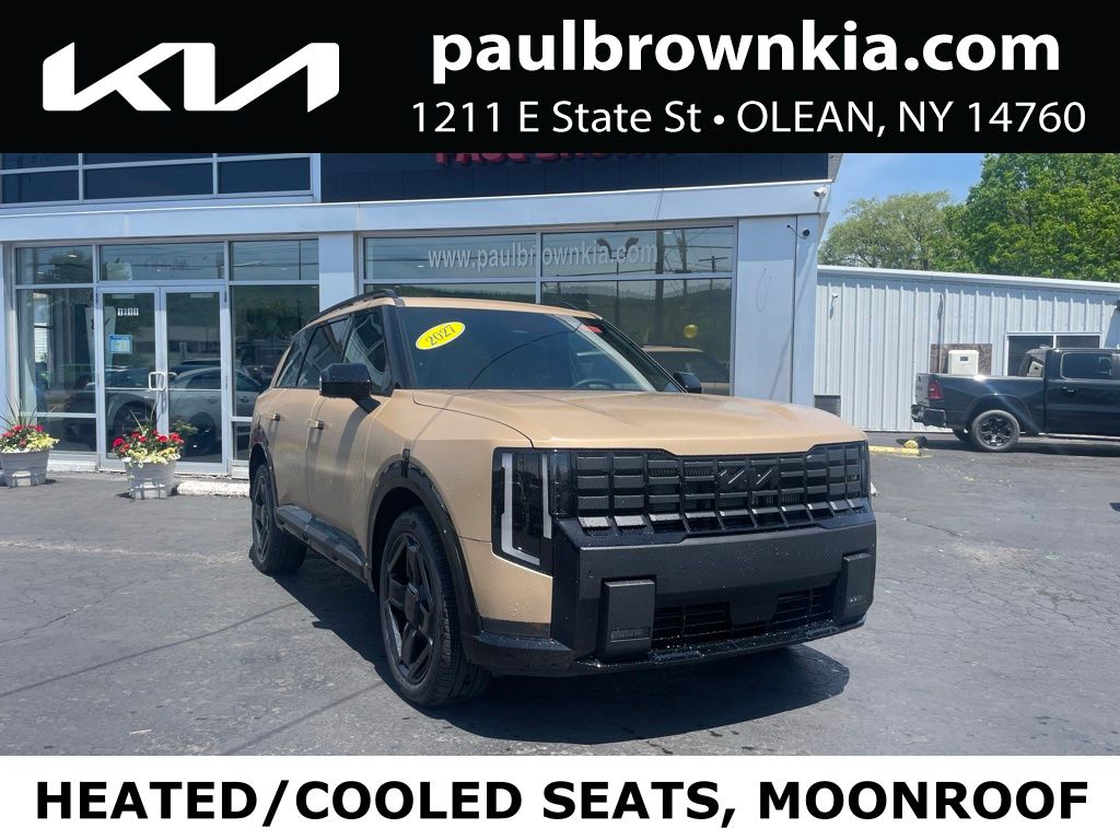 Terrain Brown Matte 2027 Kia Telluride X-Line EX AWD SUV / Crossover All-Wheel Drive 8-Speed Automatic