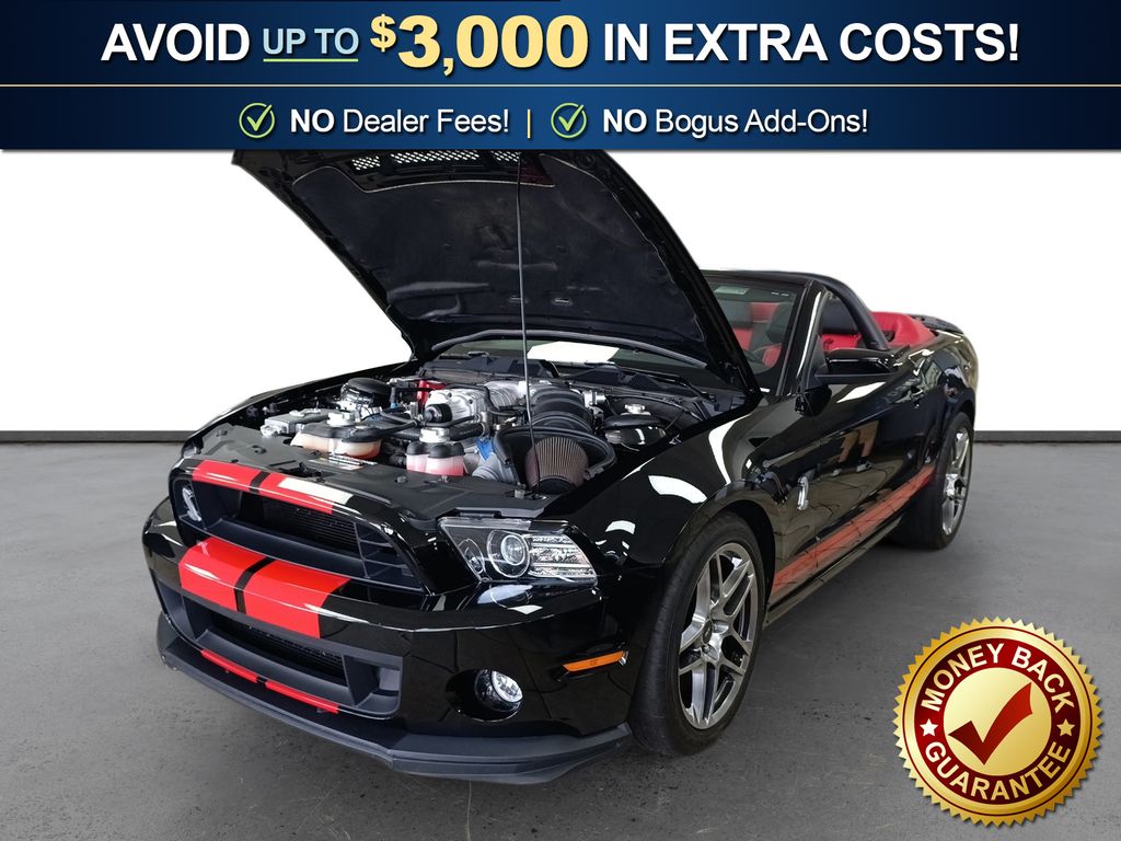  2013 Ford Mustang Shelby GT500 Convertible RWD   