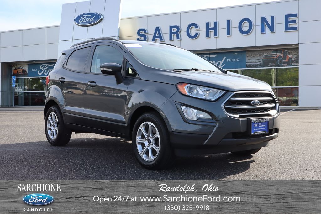 Silver (Smoke Metallic) 2021 Ford EcoSport SUV / Crossover Front-Wheel Drive 6-Speed Automatic