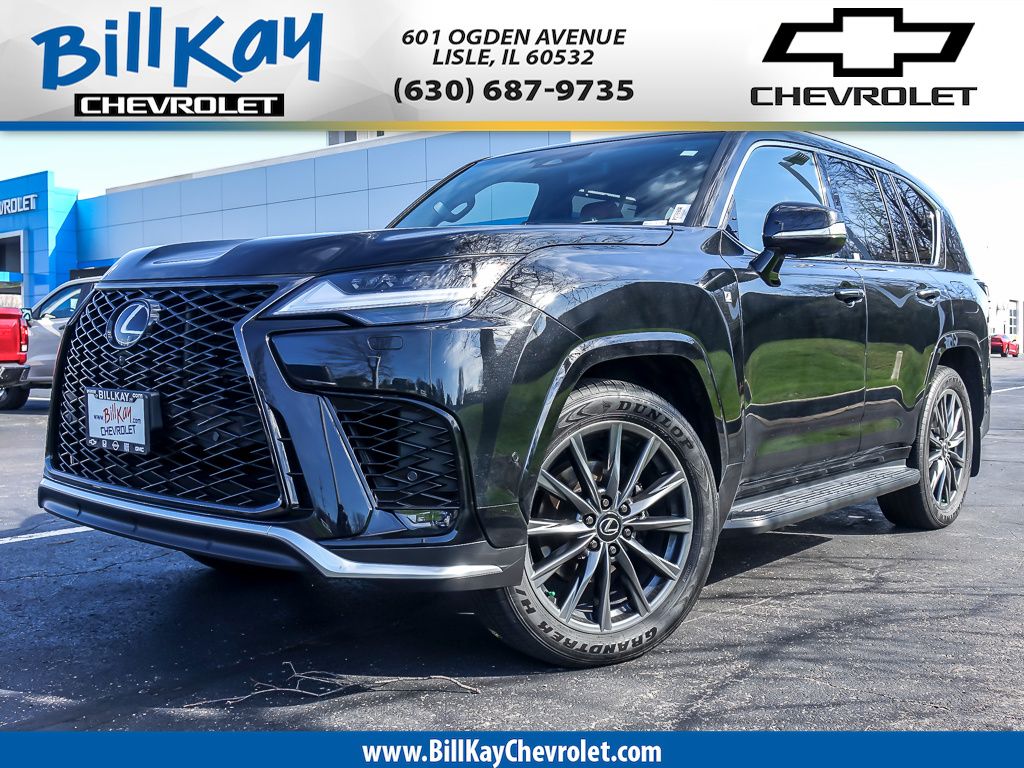 Black (Caviar) 2025 Lexus LX Hybrid 700h F SPORT Handling AWD SUV / Crossover All-Wheel Drive Automatic