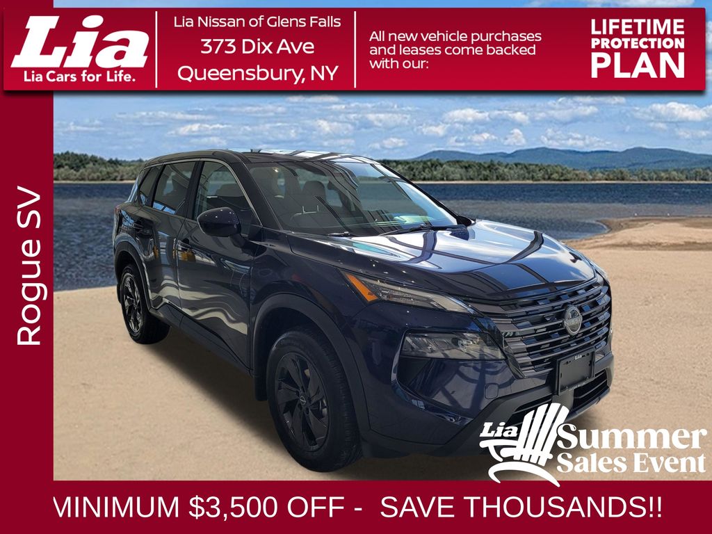 Deep Ocean Blue Pearl 2026 Nissan Rogue SV AWD SUV / Crossover All-Wheel Drive Continuously Variable Transmission