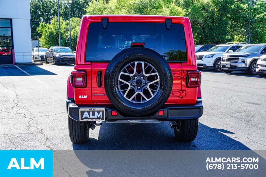 Used 2025 Red Jeep Sahara image 11