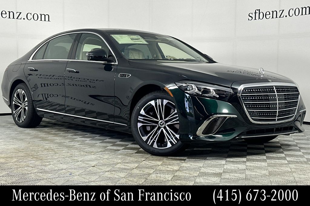 Emerald Green Metallic 2027 Mercedes-Benz S-Class Sedan All-Wheel Drive 9-Speed Automatic