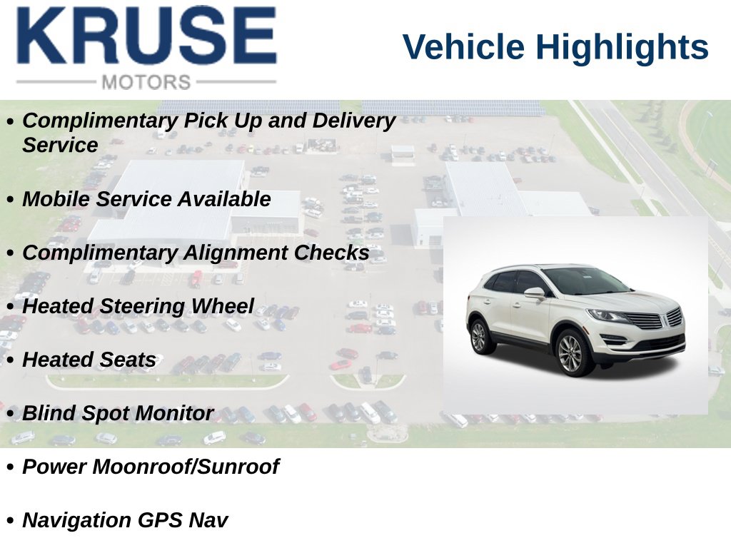 2018 Lincoln MKC Select