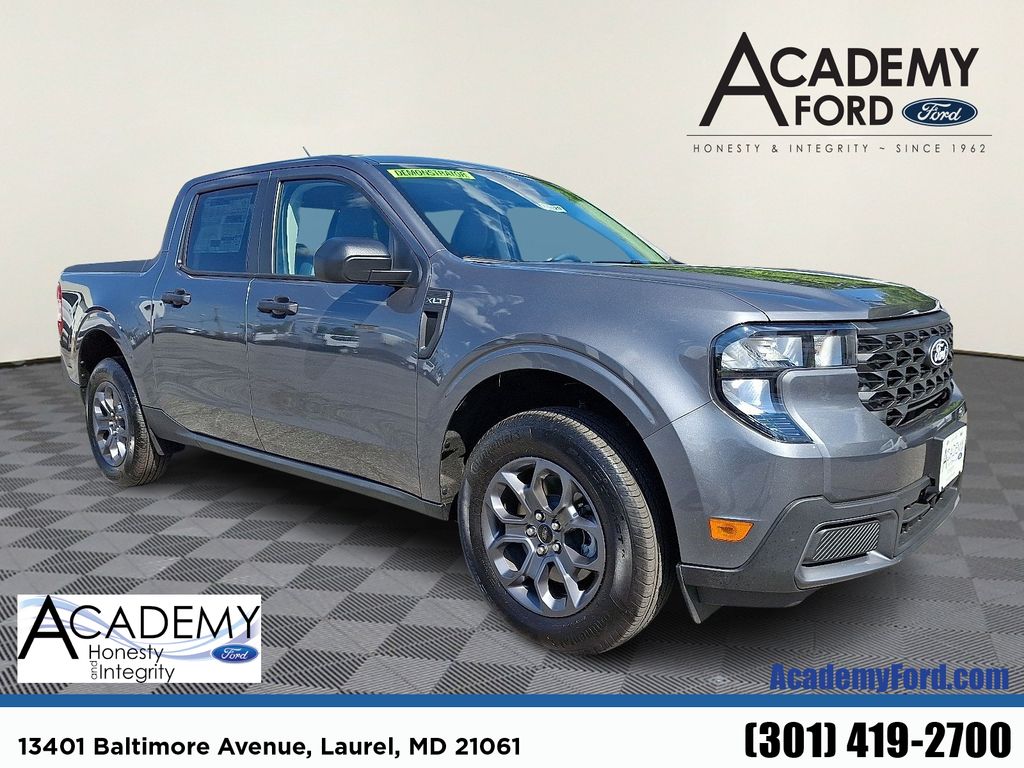 Carbonized Gray Metallic 2026 Ford Maverick XLT SuperCrew AWD Pickup Truck All-Wheel Drive Continuously Variable Transmission