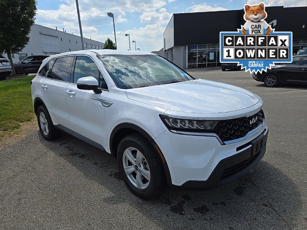Glacial White Pearl 2023 Kia Sorento SUV / Crossover All-Wheel Drive 8-Speed Automatic