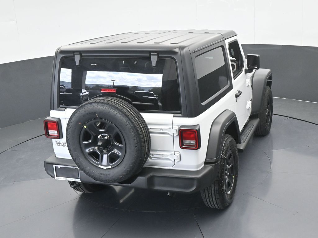 New 2026 bright white clearcoat Jeep Sport image 39