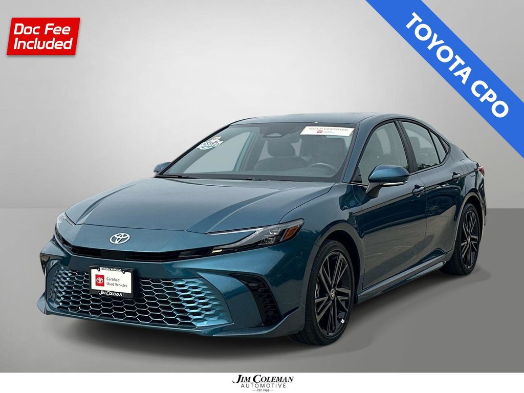 Ocean Gem 2025 Toyota Camry Sedan All-Wheel Drive Continuously Variable Transmission