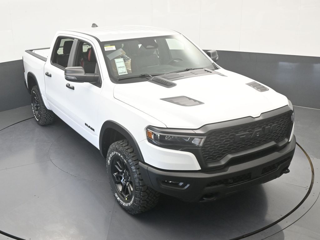 New 2026 Bright White Clearcoat Ram Rebel image 53