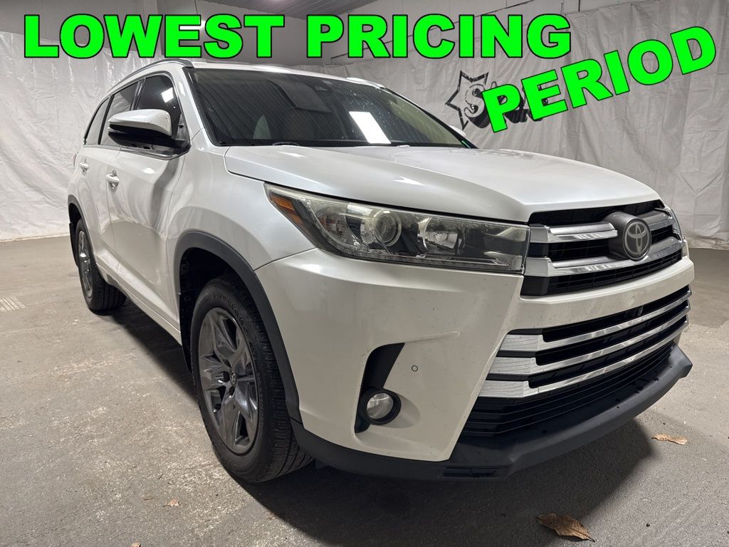 White (Blizzard Pearl) 2018 Toyota Highlander Limited Platinum SUV / Crossover Front-Wheel Drive 8-Speed Automatic